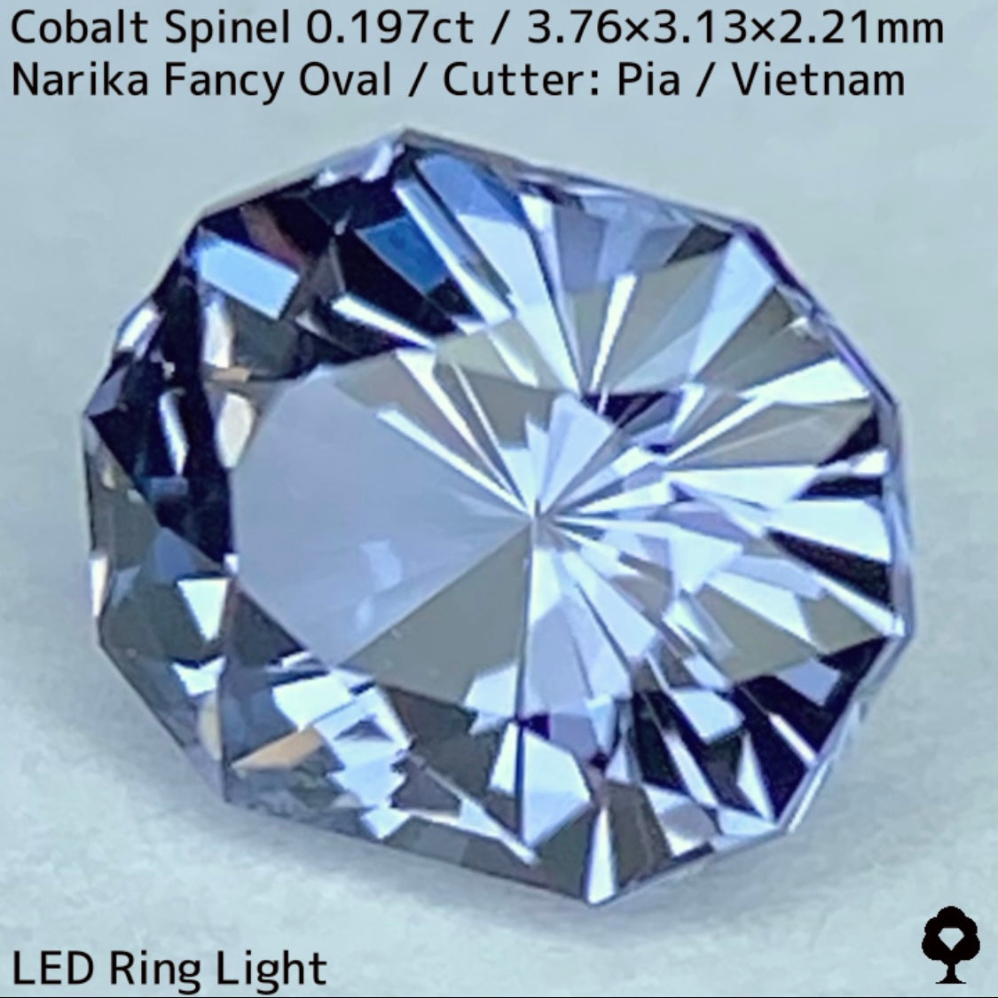 Cobalt Spinel 0.197ct / Vietnam