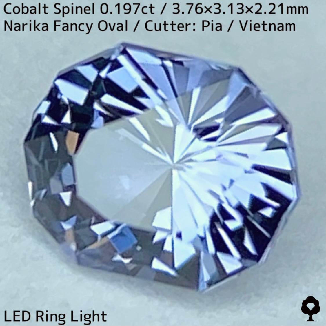 Cobalt Spinel 0.197ct / Vietnam