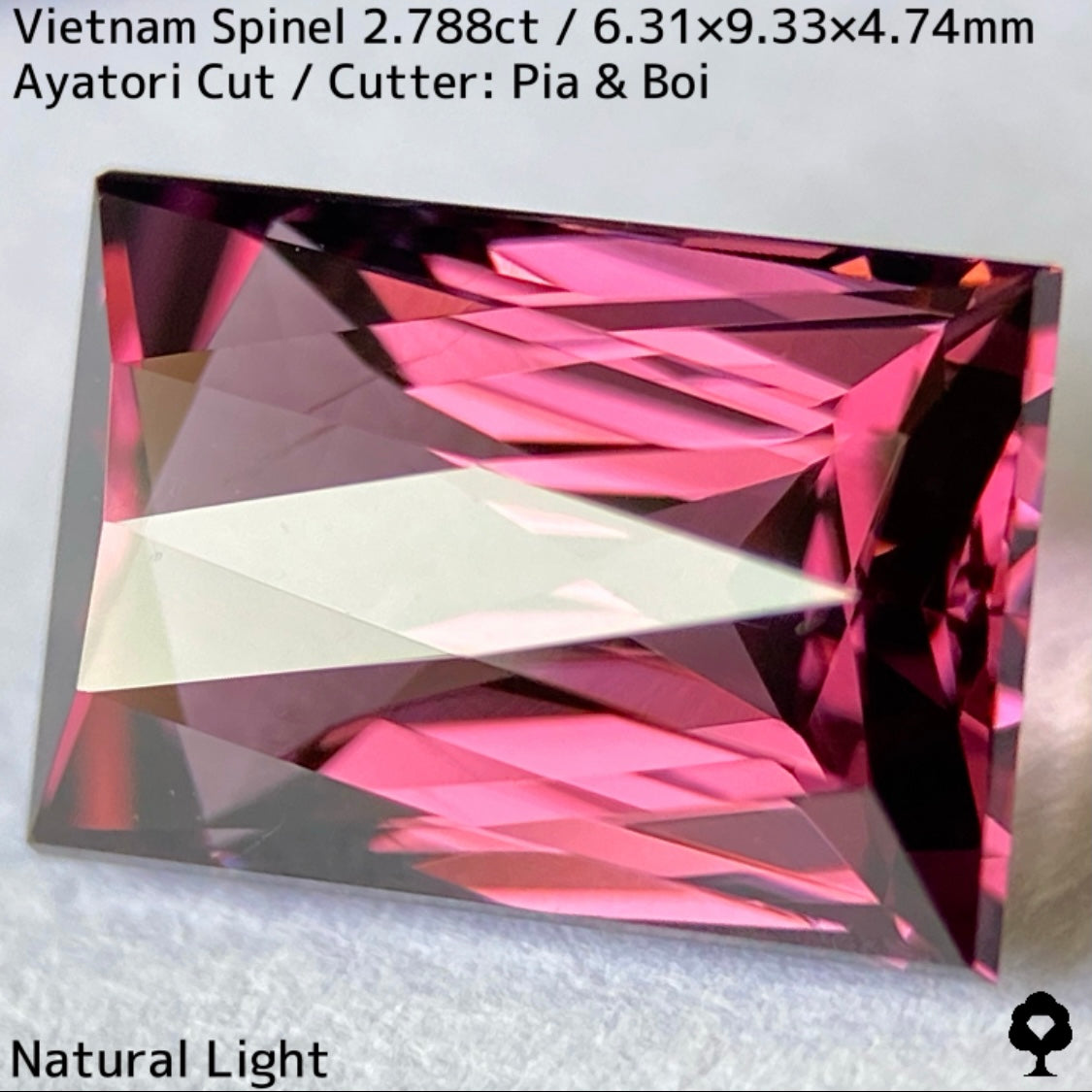 Spinel 2.788ct / Vietnam