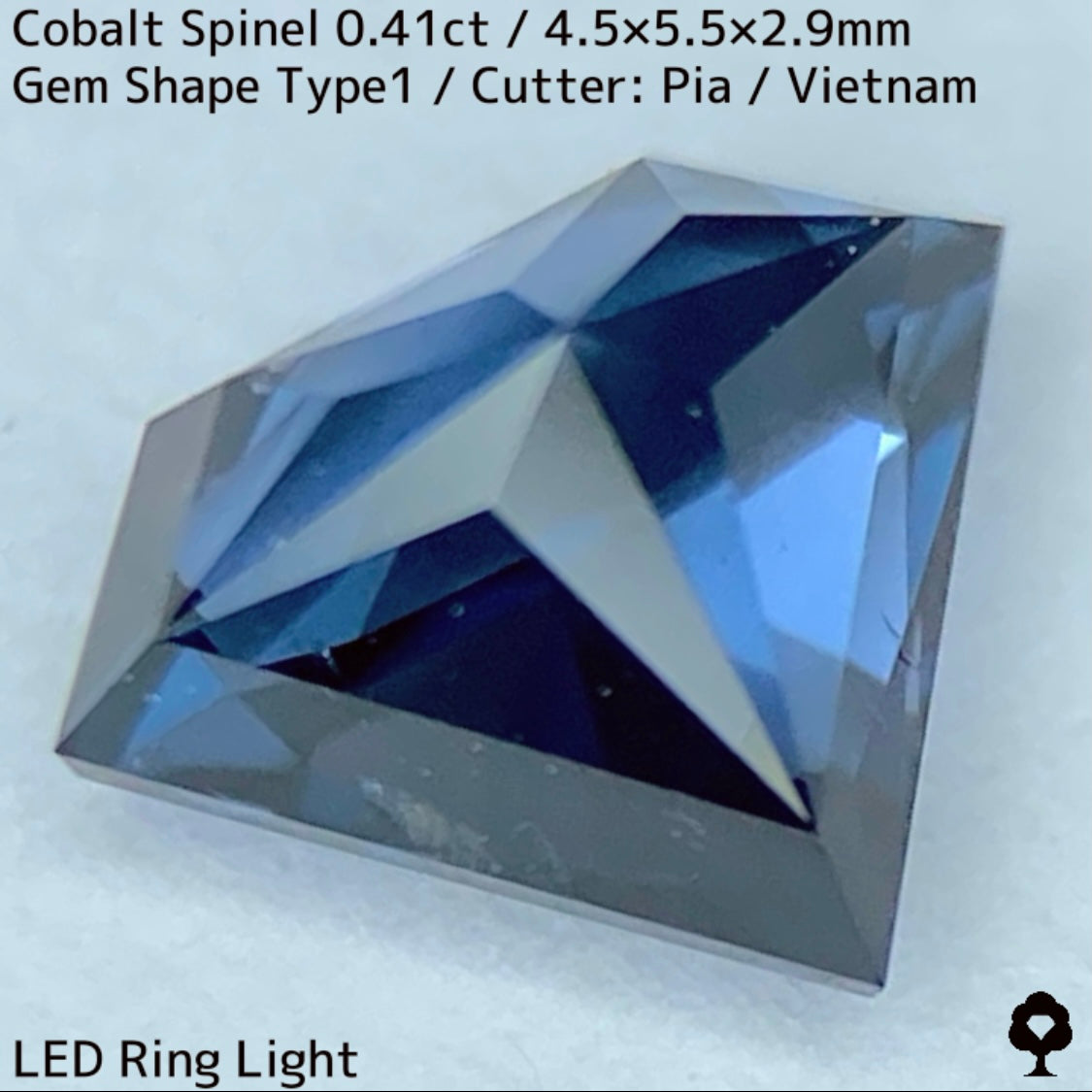 Cobalt Spinel 0.41ct / Vietnam
