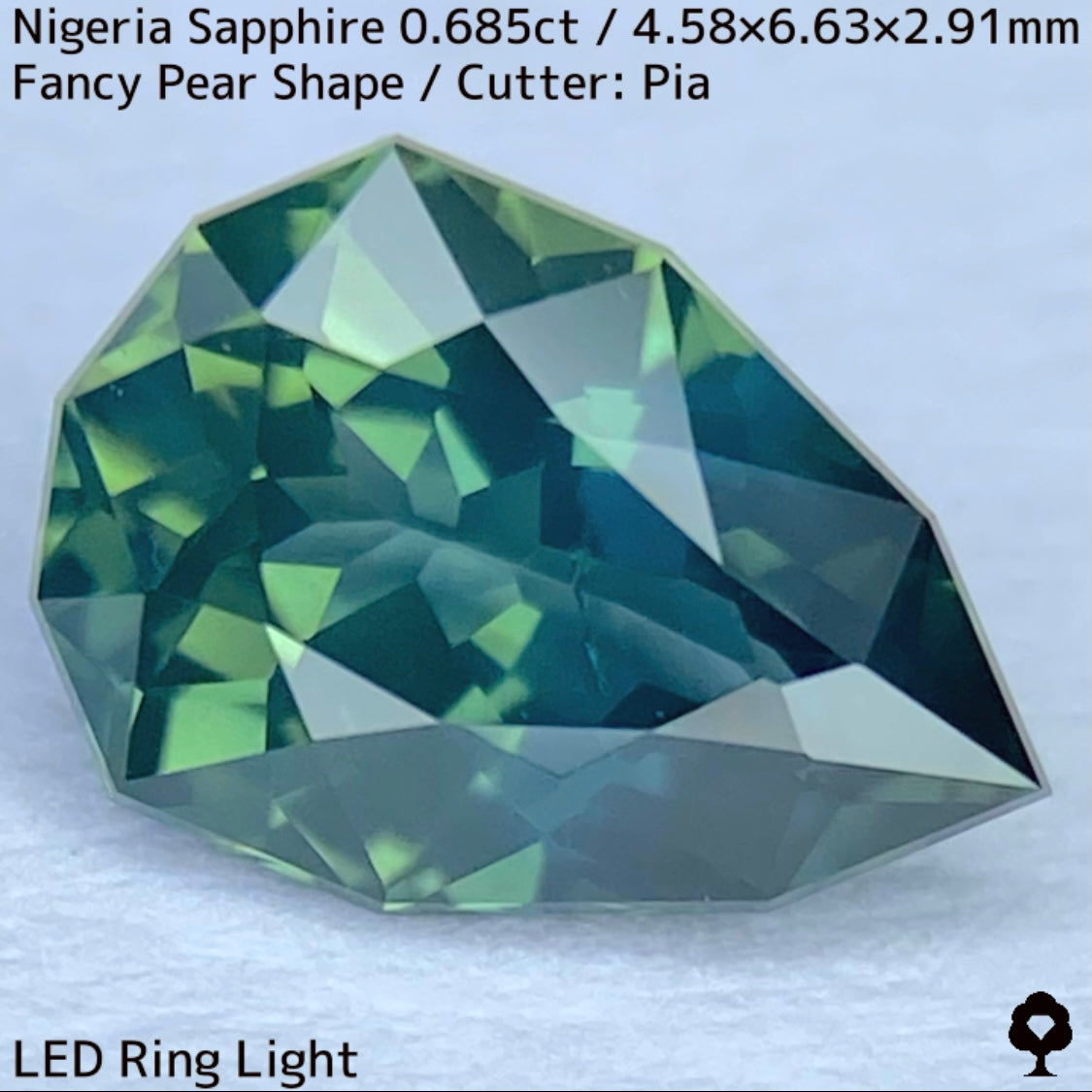 Un-Heat Sapphire 0.685ct / Nigeria