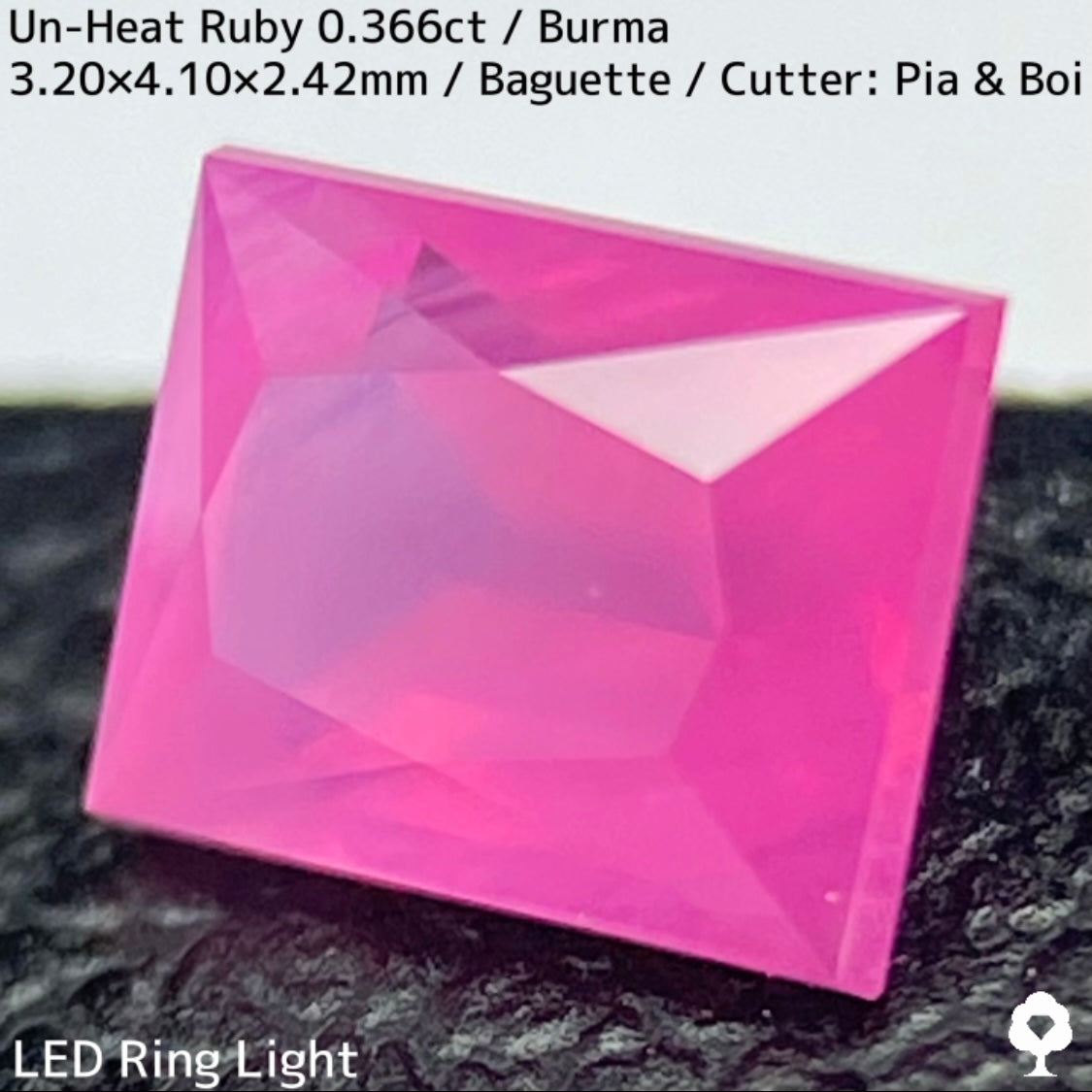 Un-Heat Ruby 0.366ct / Burma