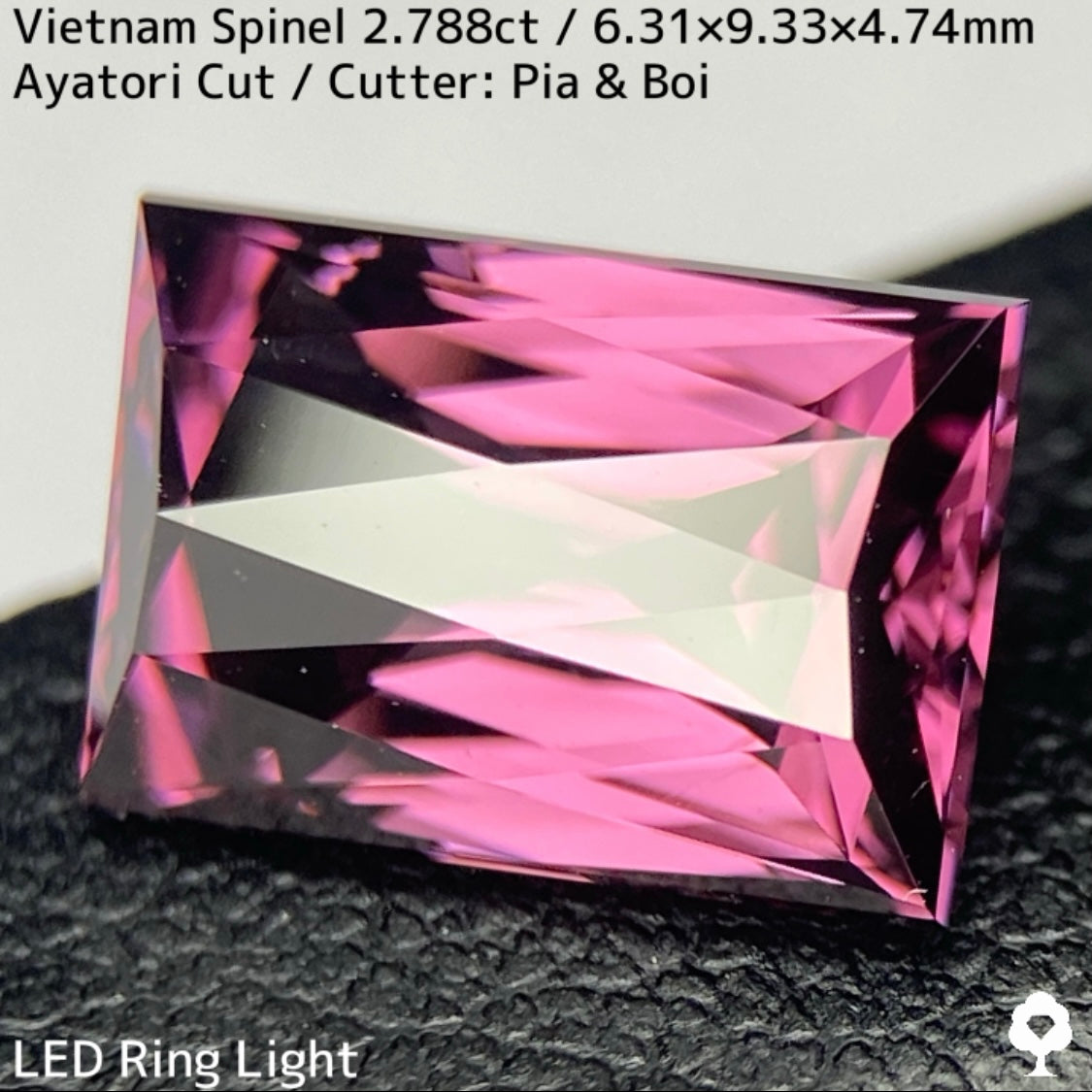 Spinel 2.788ct / Vietnam