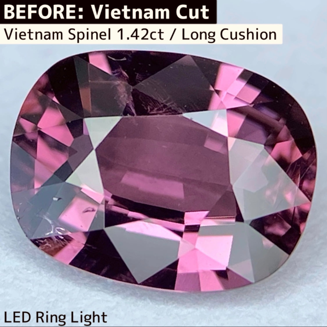 Spinel 0.888ct / Vietnam