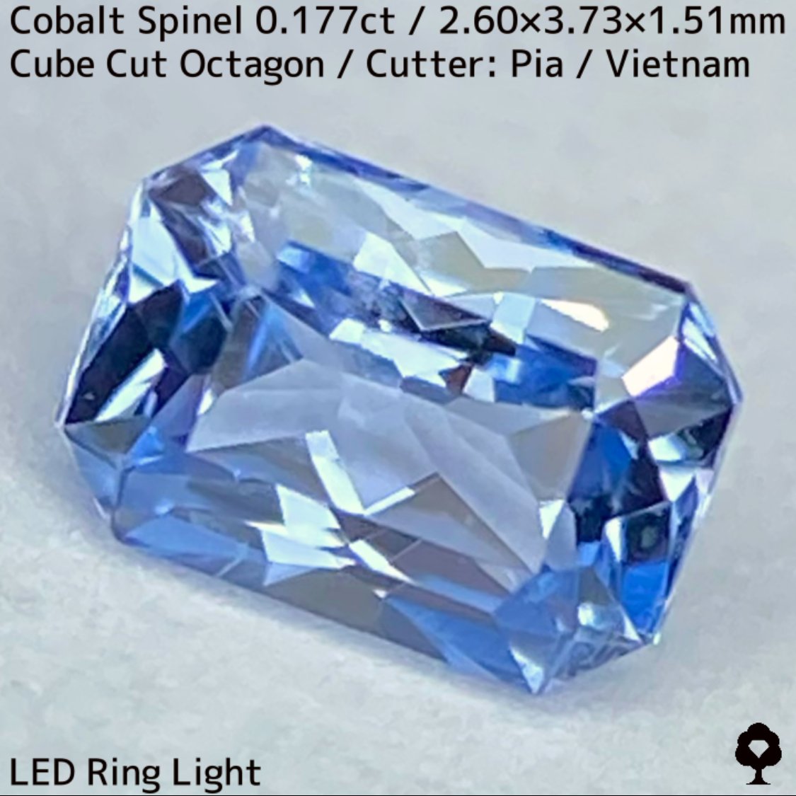 Cobalt Spinel 0.177ct / Vietnam