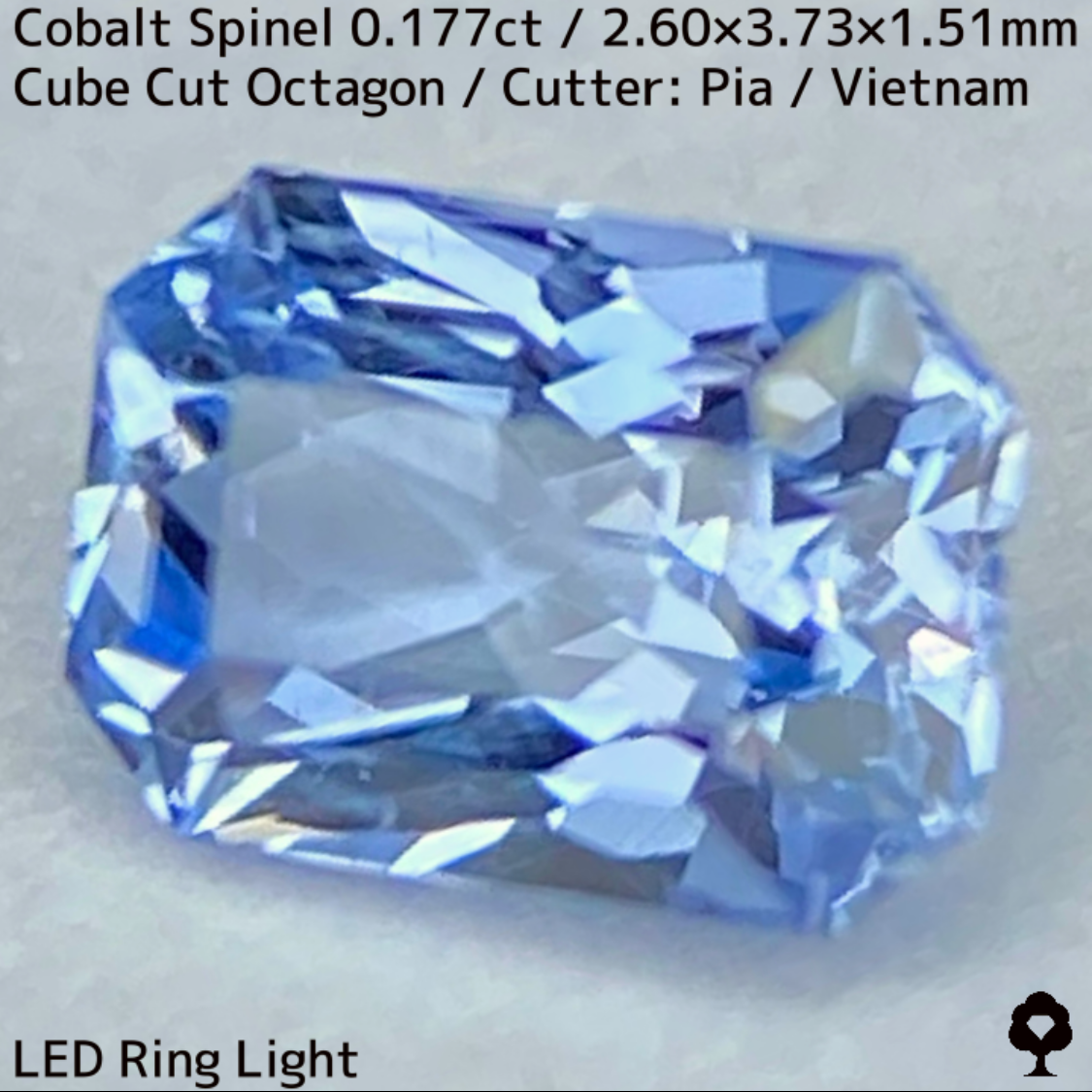 Cobalt Spinel 0.177ct / Vietnam