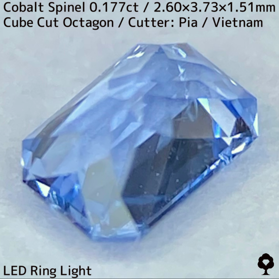 Cobalt Spinel 0.177ct / Vietnam