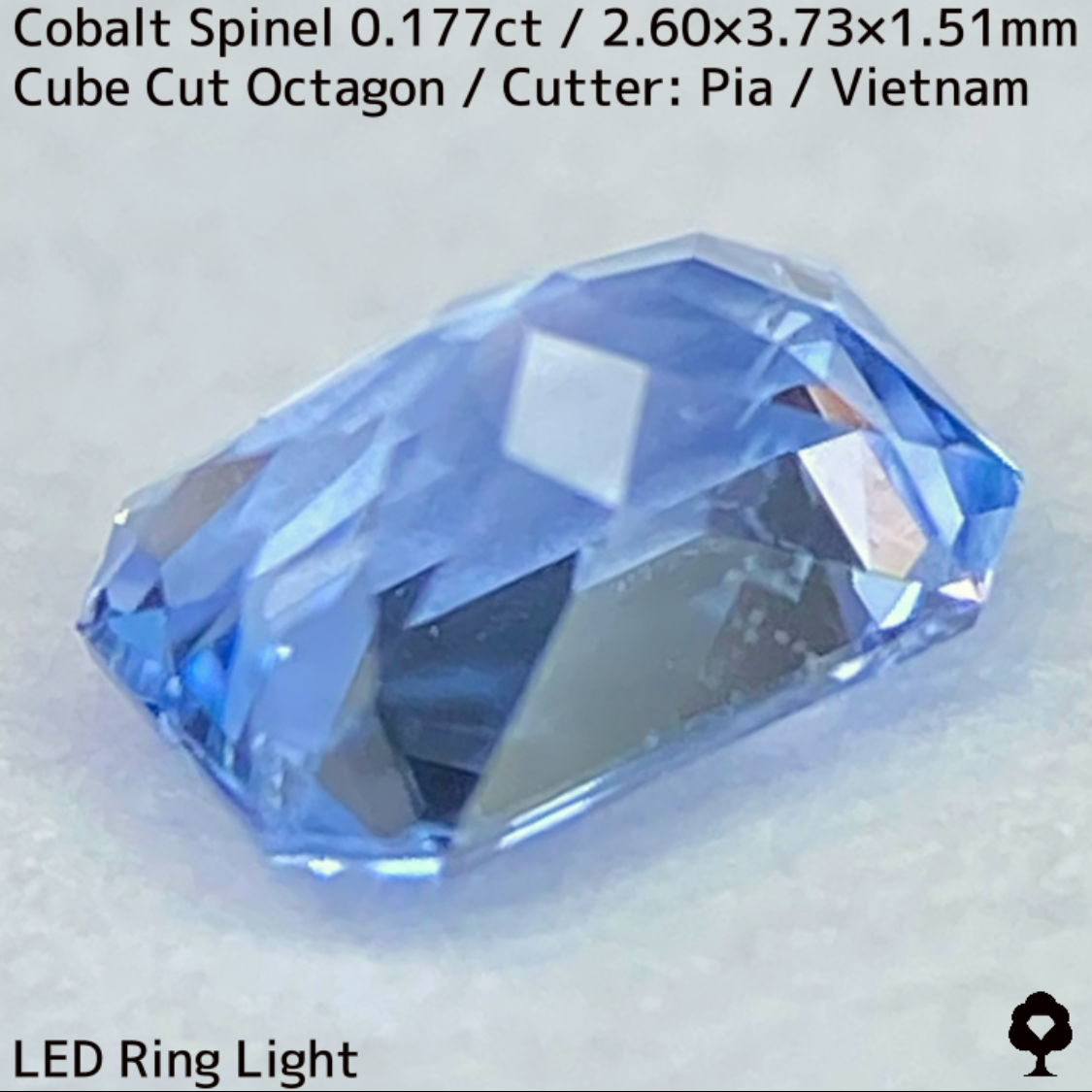 Cobalt Spinel 0.177ct / Vietnam