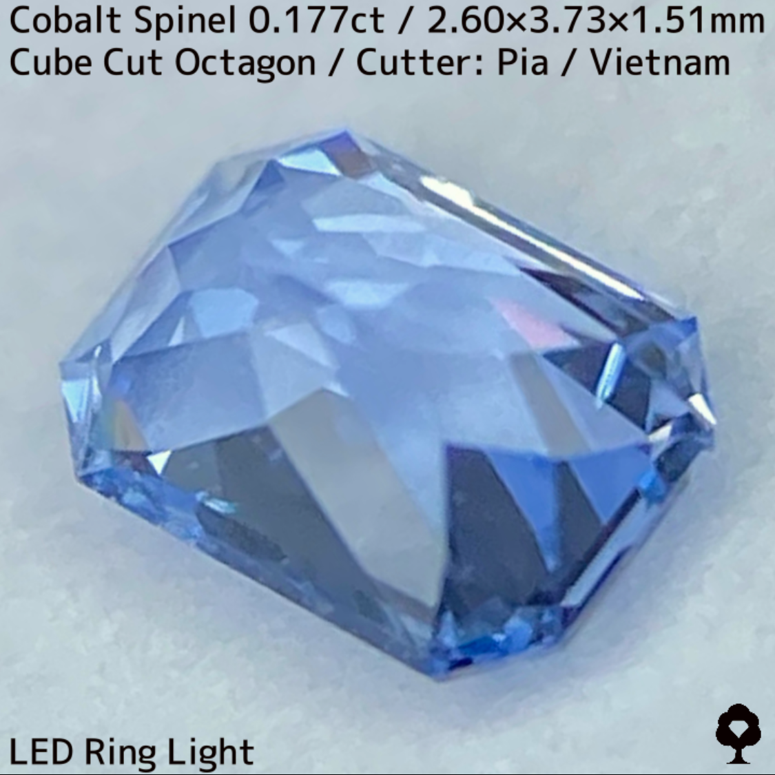 Cobalt Spinel 0.177ct / Vietnam