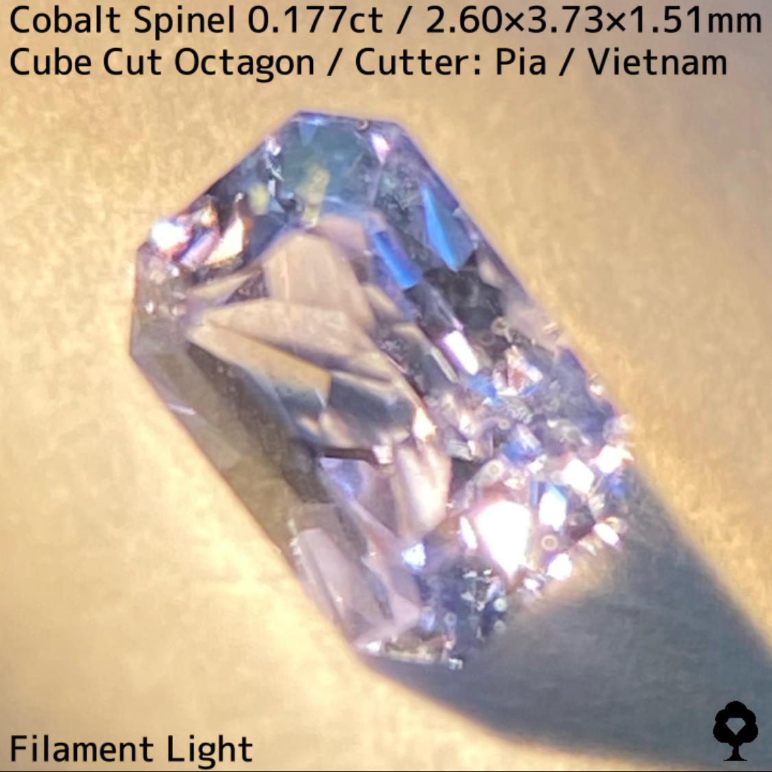 Cobalt Spinel 0.177ct / Vietnam