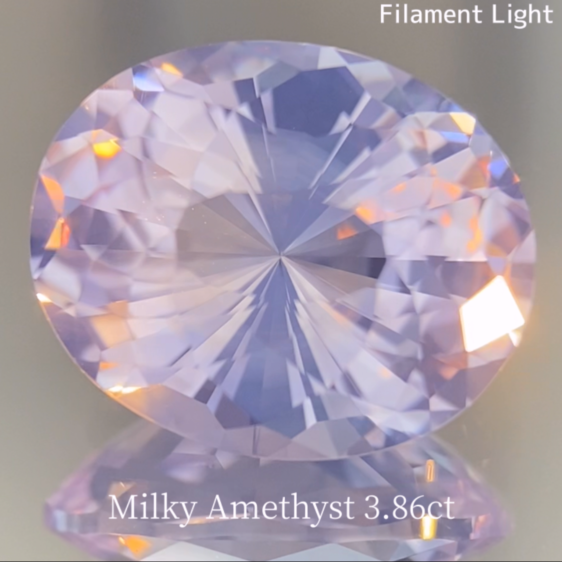 Milky Amethyst 3.86ct