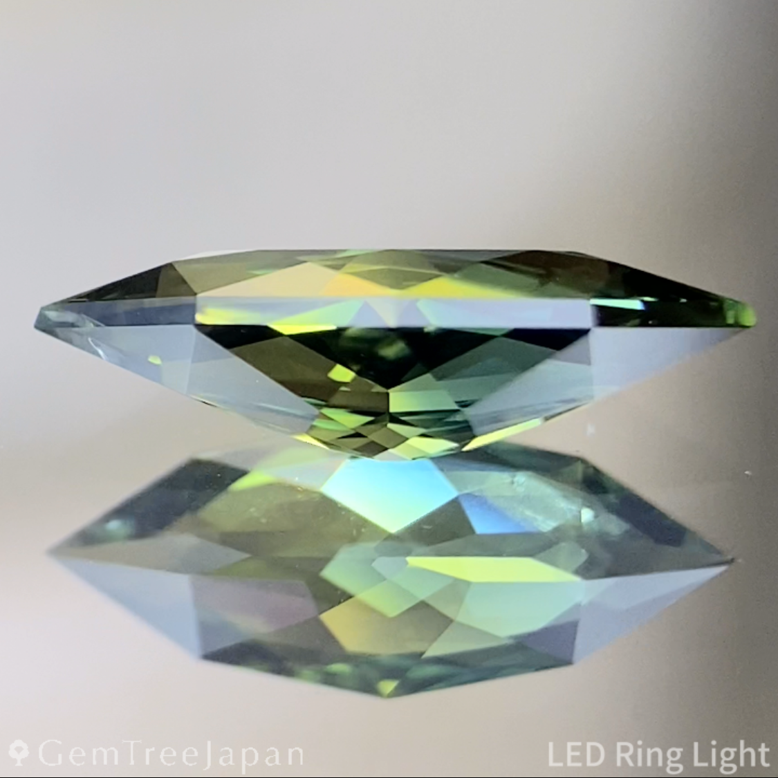 Parti-Color Sapphire 1.206ct / Nigeria
