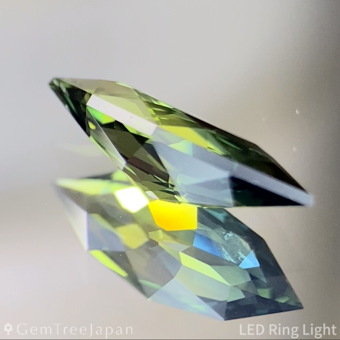 Parti-Color Sapphire 1.206ct / Nigeria