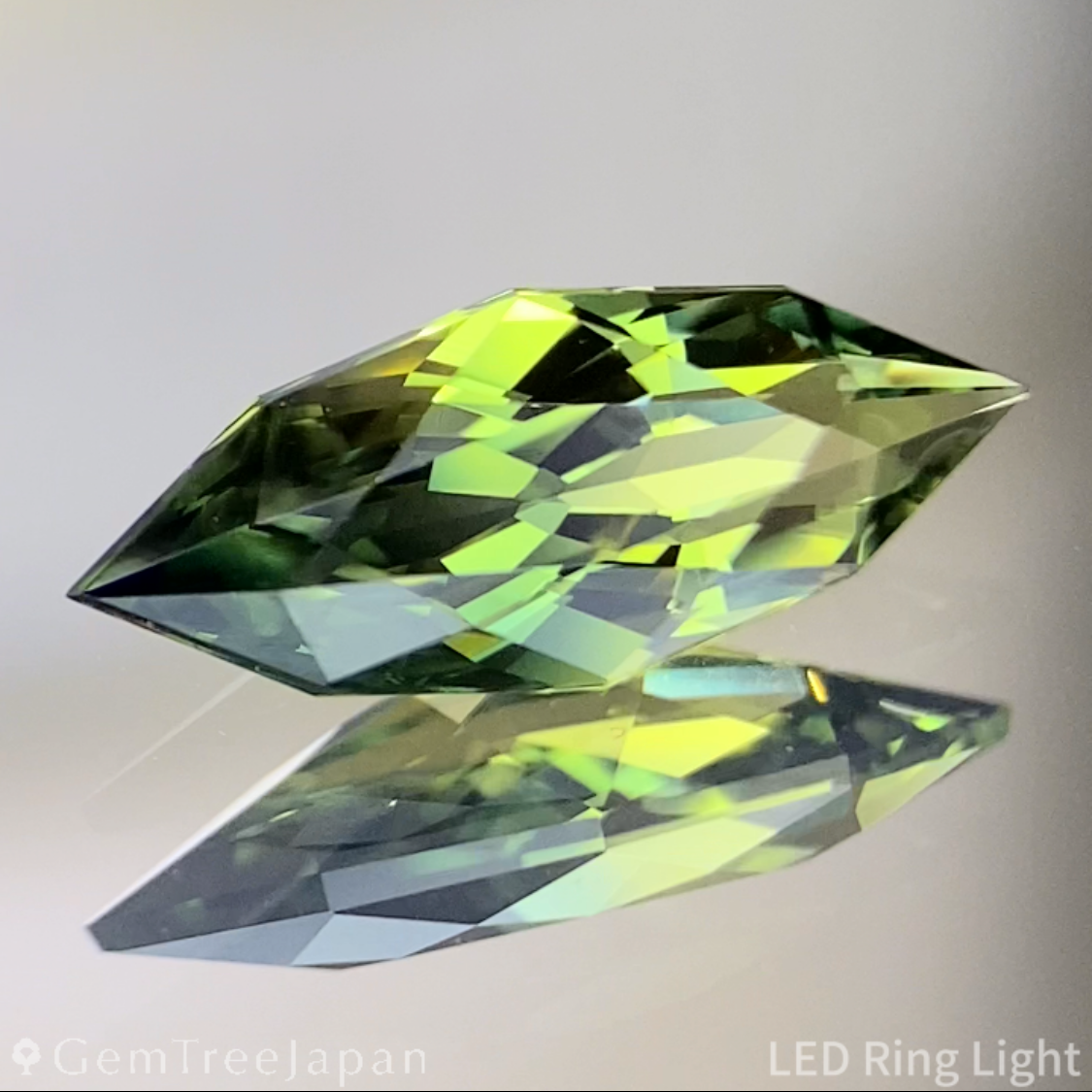 Parti-Color Sapphire 1.206ct / Nigeria