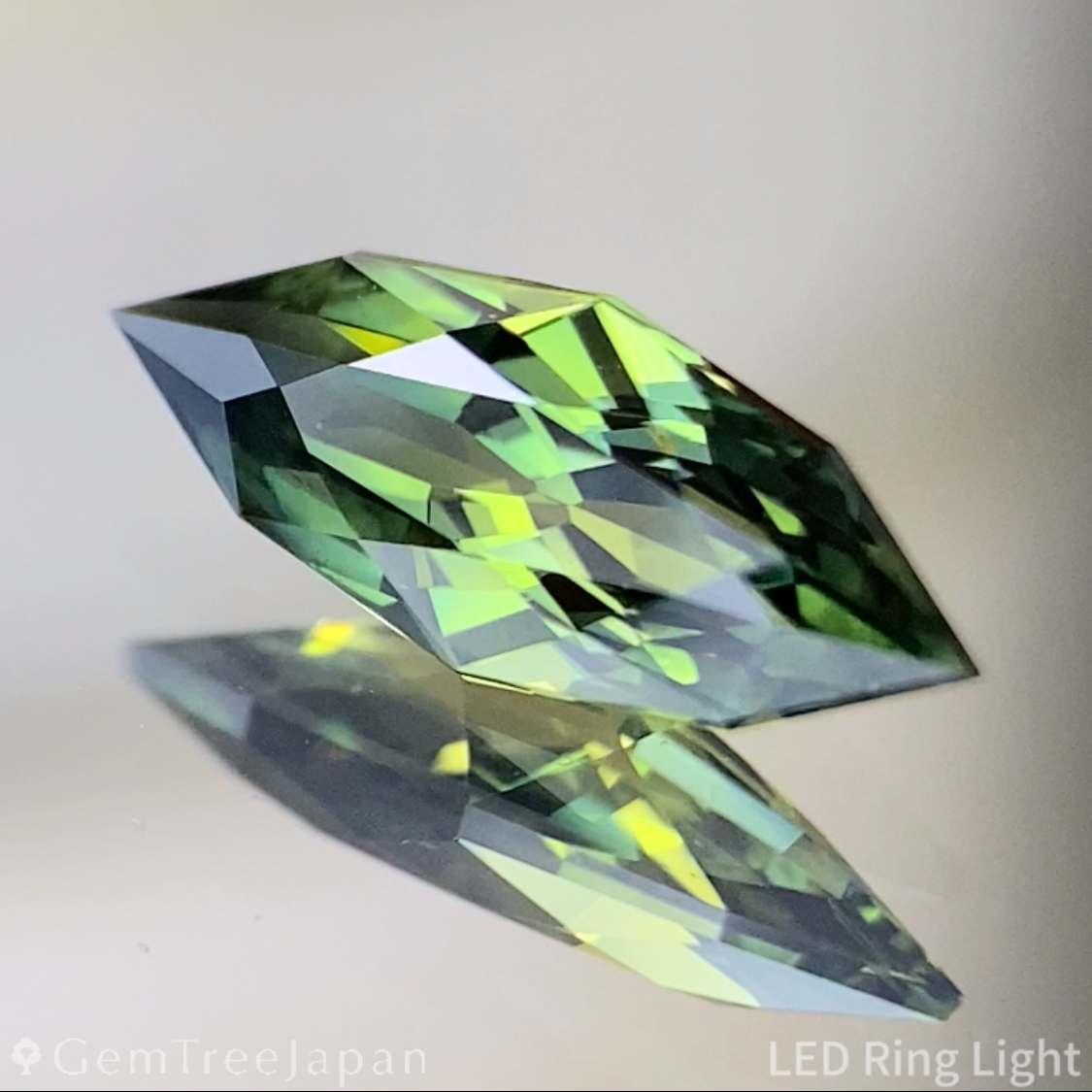 Parti-Color Sapphire 1.206ct / Nigeria