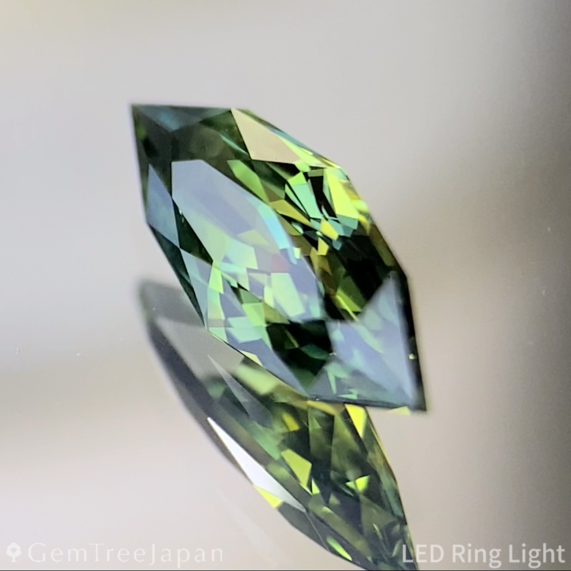 Parti-Color Sapphire 1.206ct / Nigeria