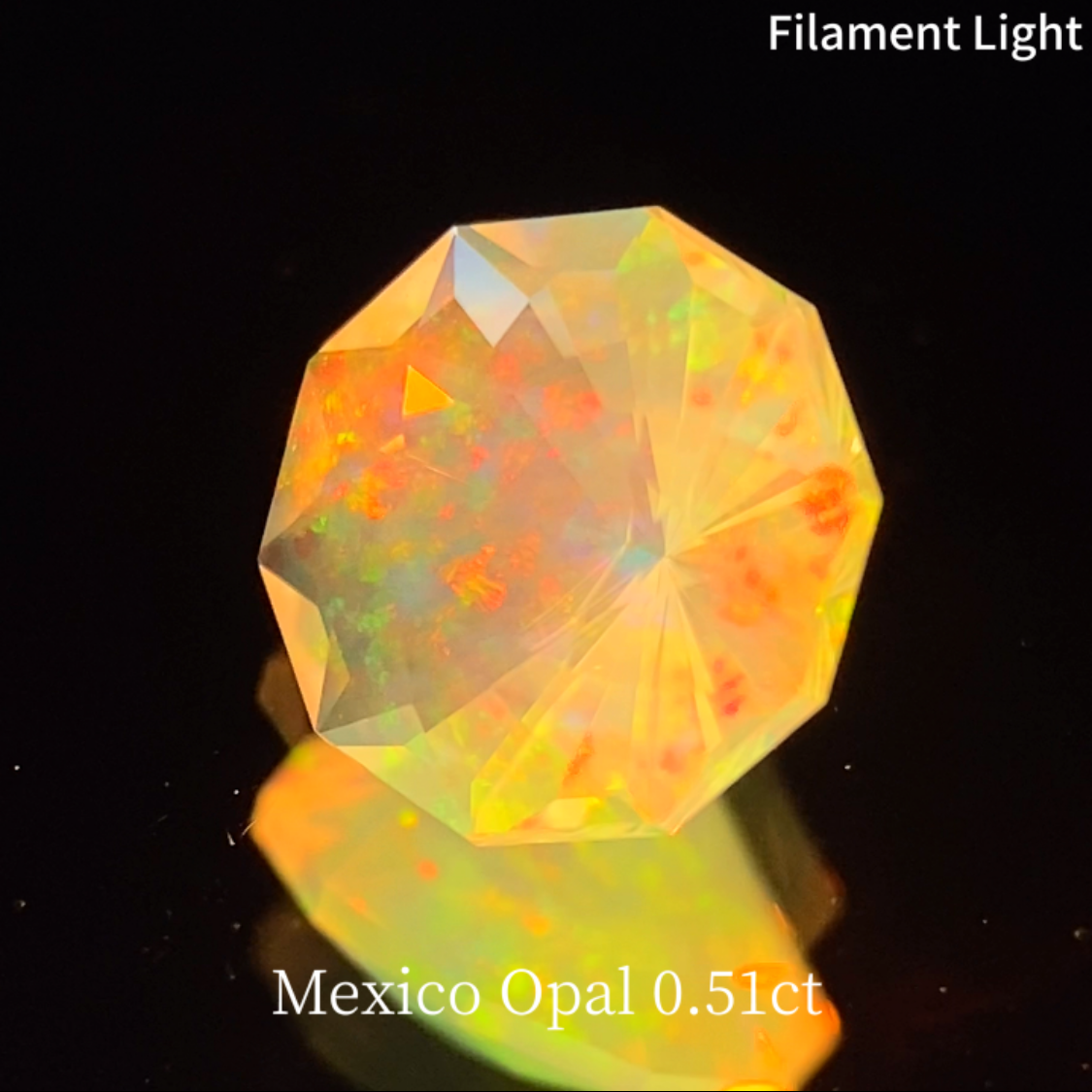 Mexico Opal 0.51ct / Narika Cut
