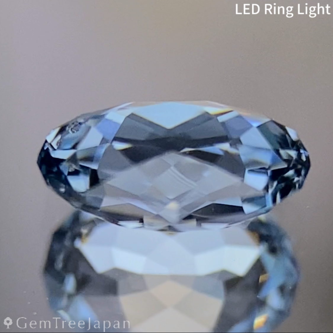 Bluish Grey Spinel 0.626ct / Iron Cobalt / Tanzania