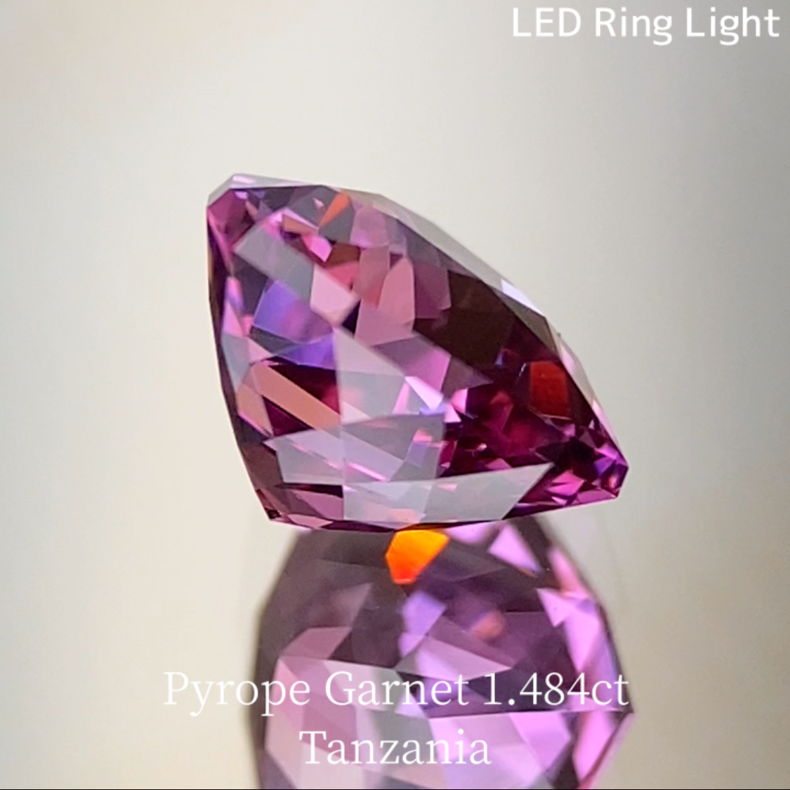 Pyrope Garnet 1.484ct / Tanzania