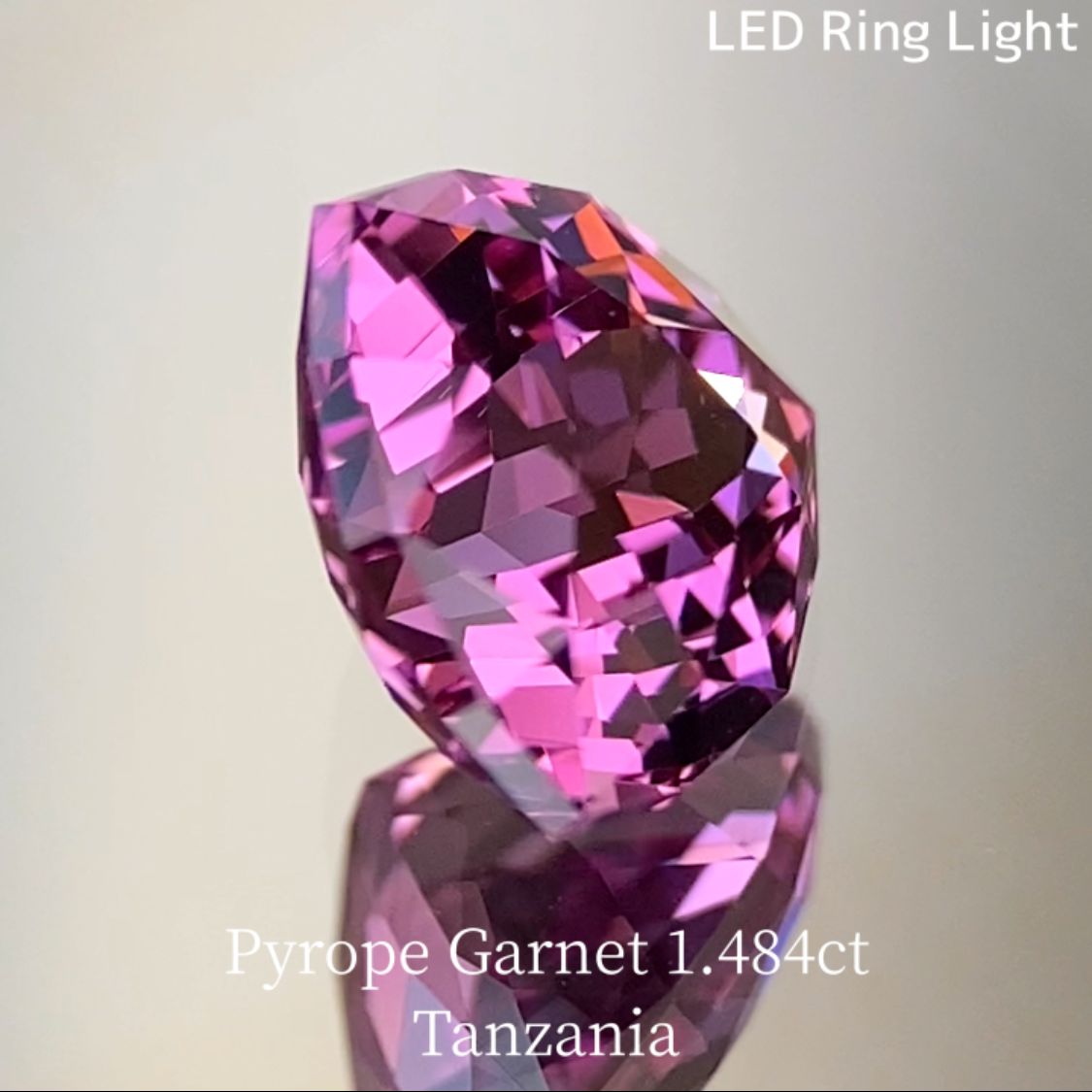 Pyrope Garnet 1.484ct / Tanzania