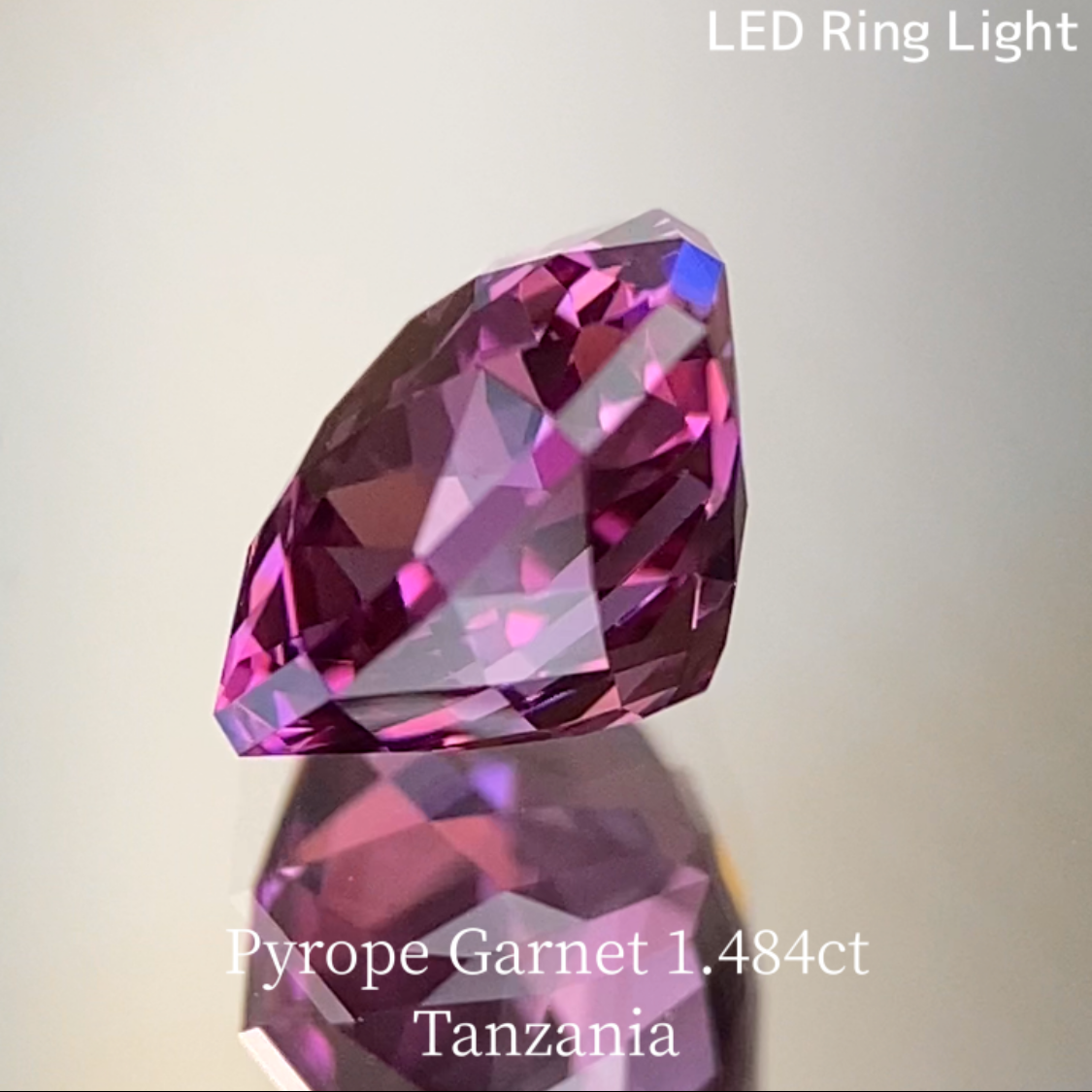 Pyrope Garnet 1.484ct / Tanzania