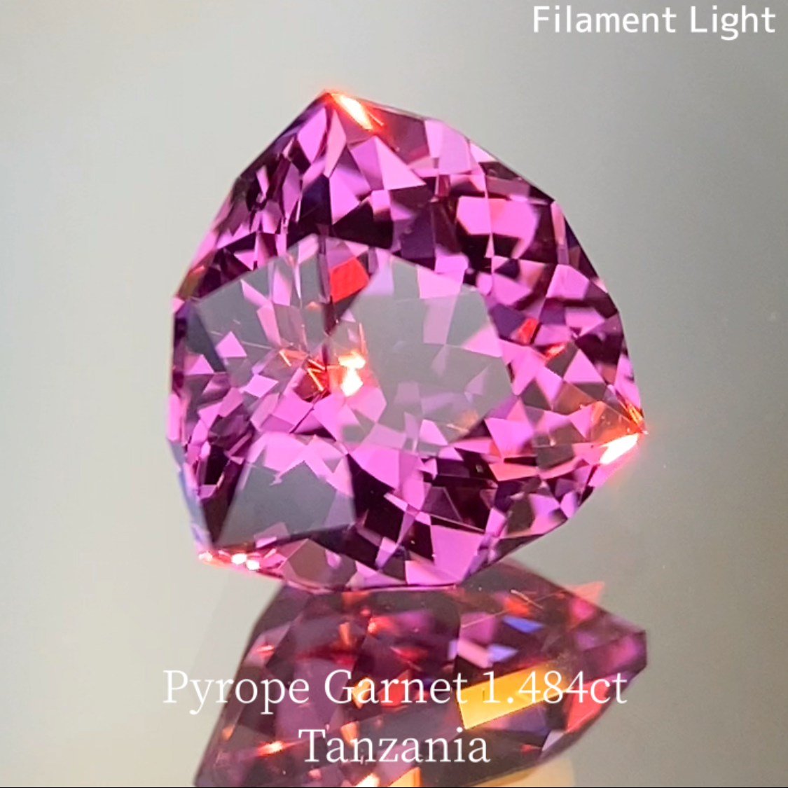 Pyrope Garnet 1.484ct / Tanzania