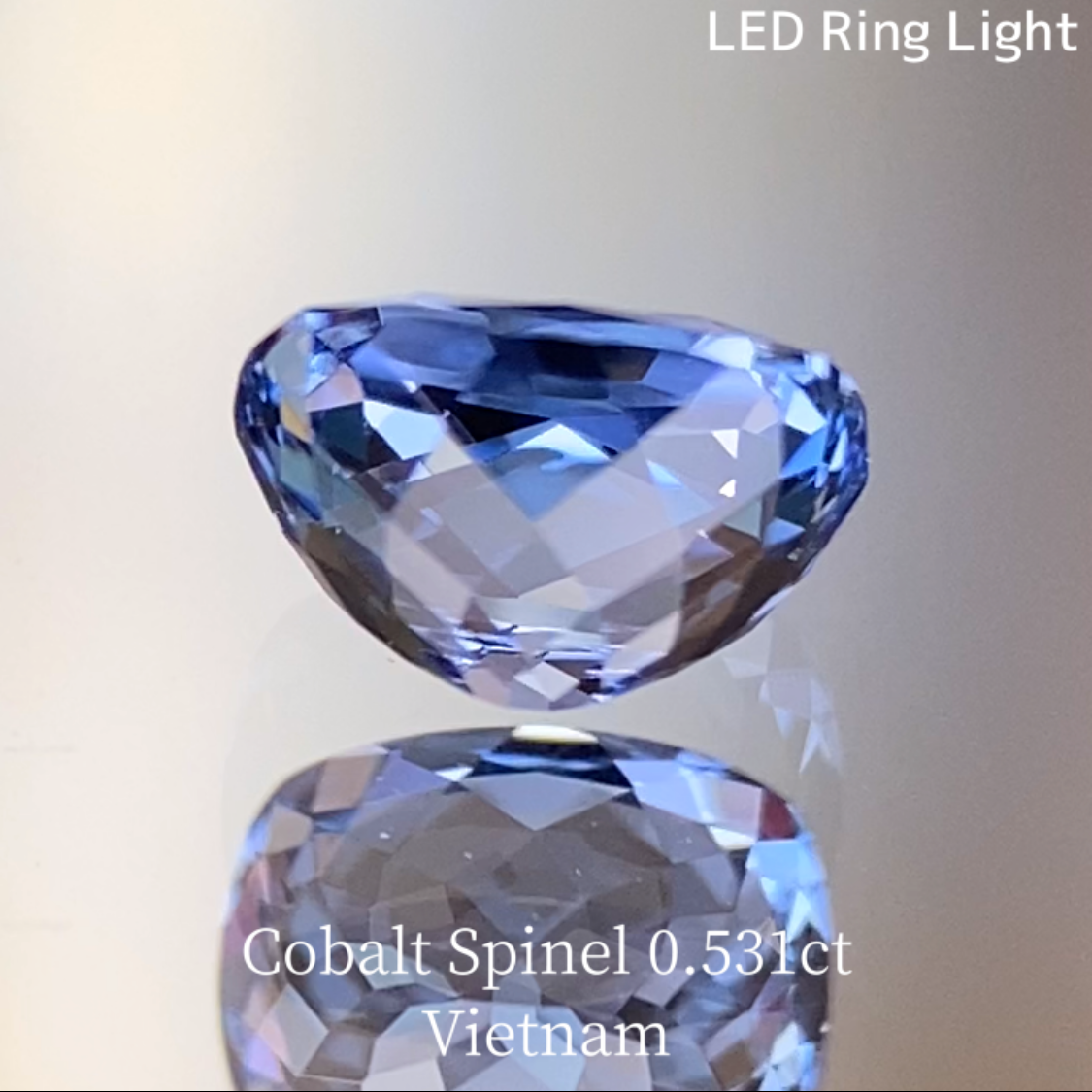 Cobalt Spinel 0.531ct / Vietnam
