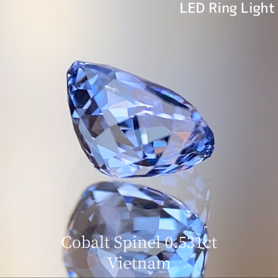 Cobalt Spinel 0.531ct / Vietnam