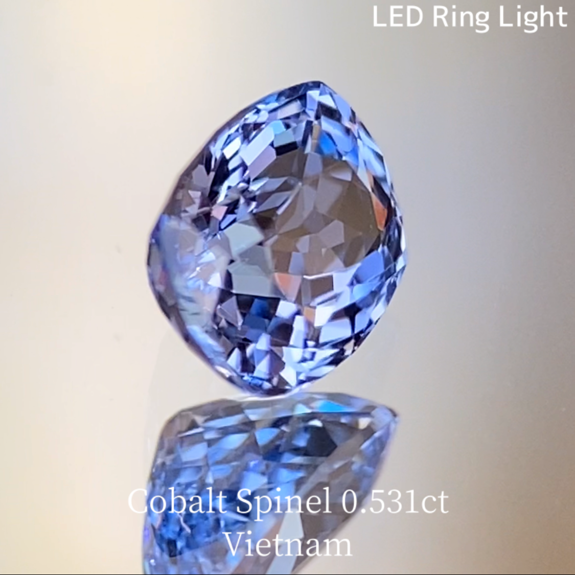 Cobalt Spinel 0.531ct / Vietnam
