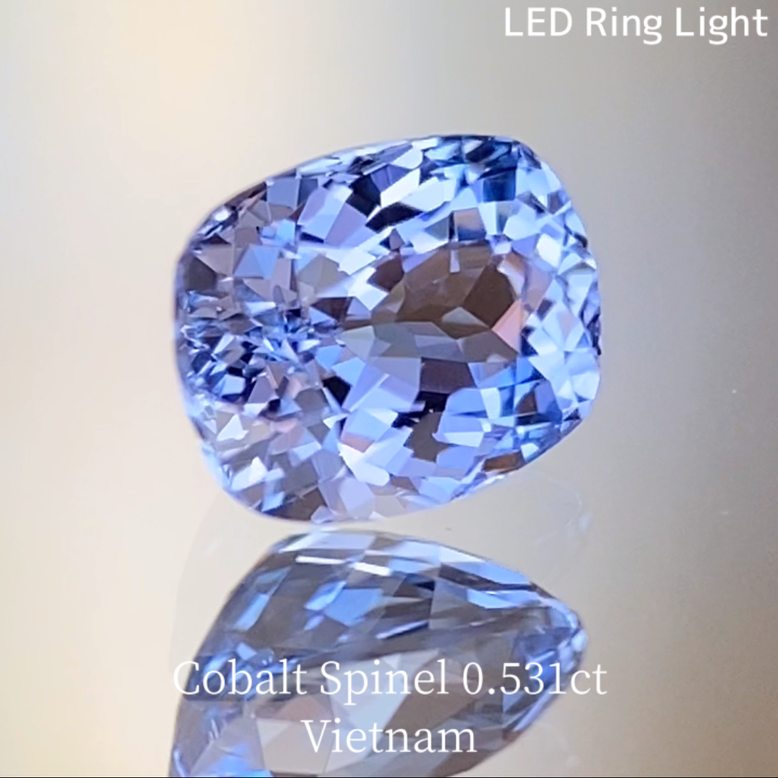 Cobalt Spinel 0.531ct / Vietnam