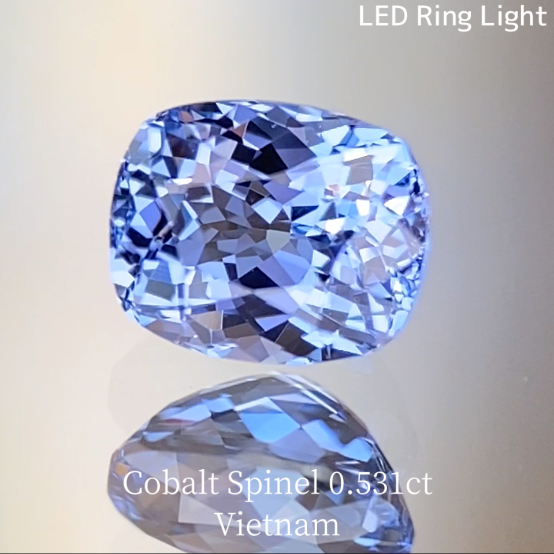 Cobalt Spinel 0.531ct / Vietnam