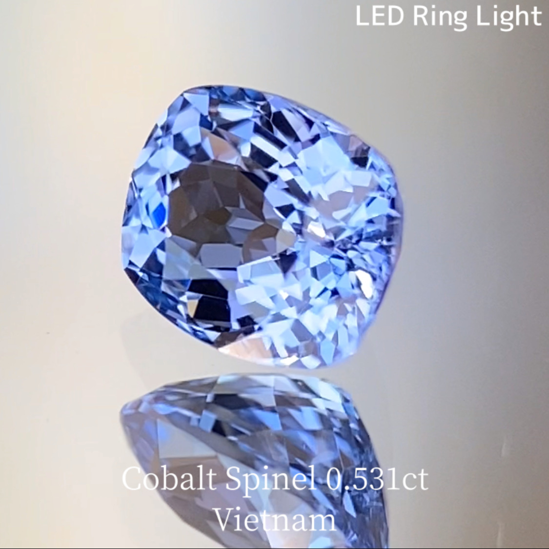 Cobalt Spinel 0.531ct / Vietnam