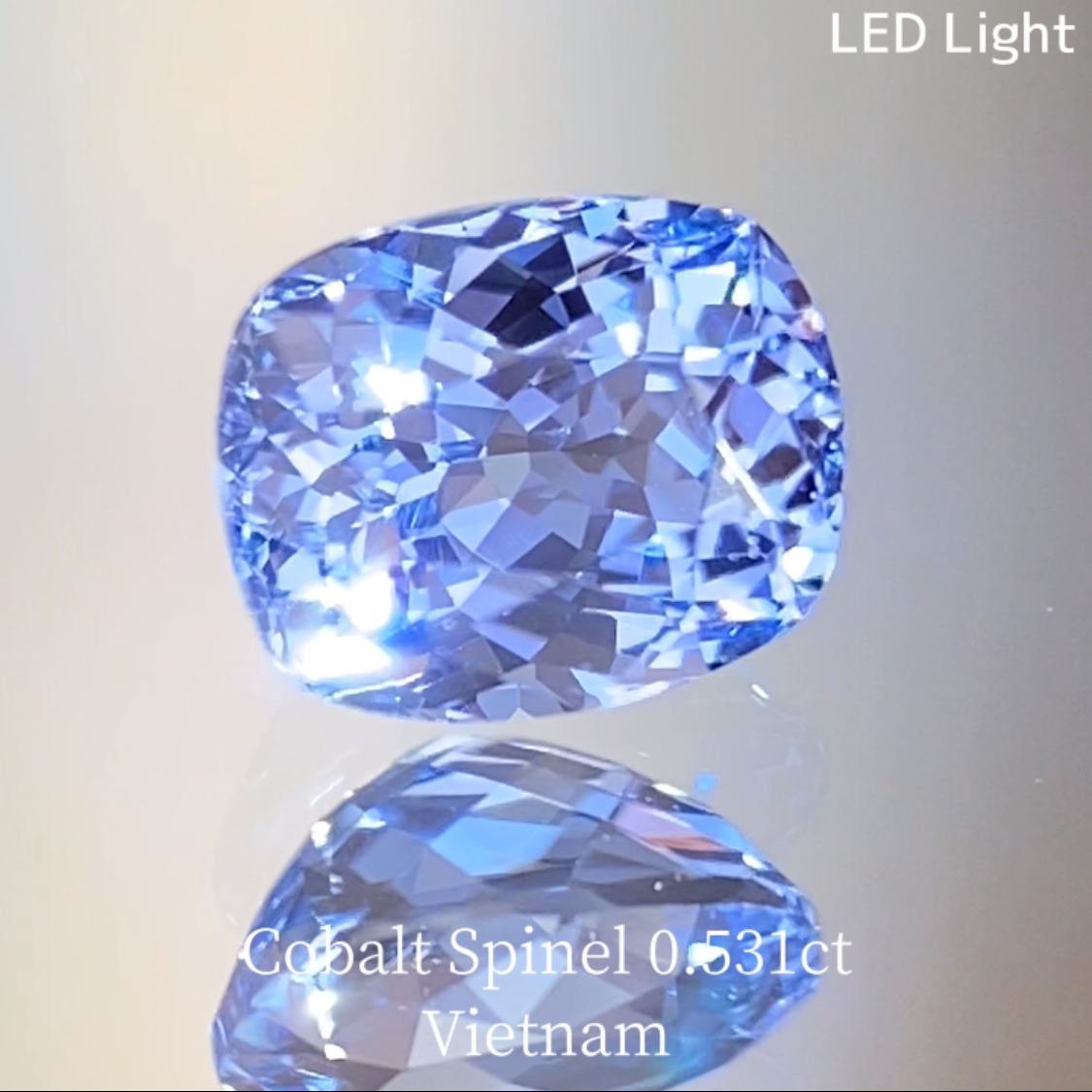 Cobalt Spinel 0.531ct / Vietnam