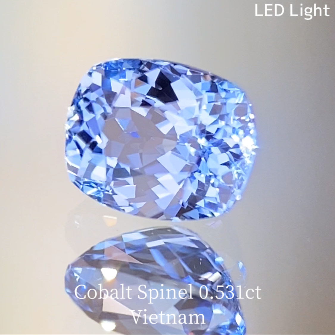 Cobalt Spinel 0.531ct / Vietnam