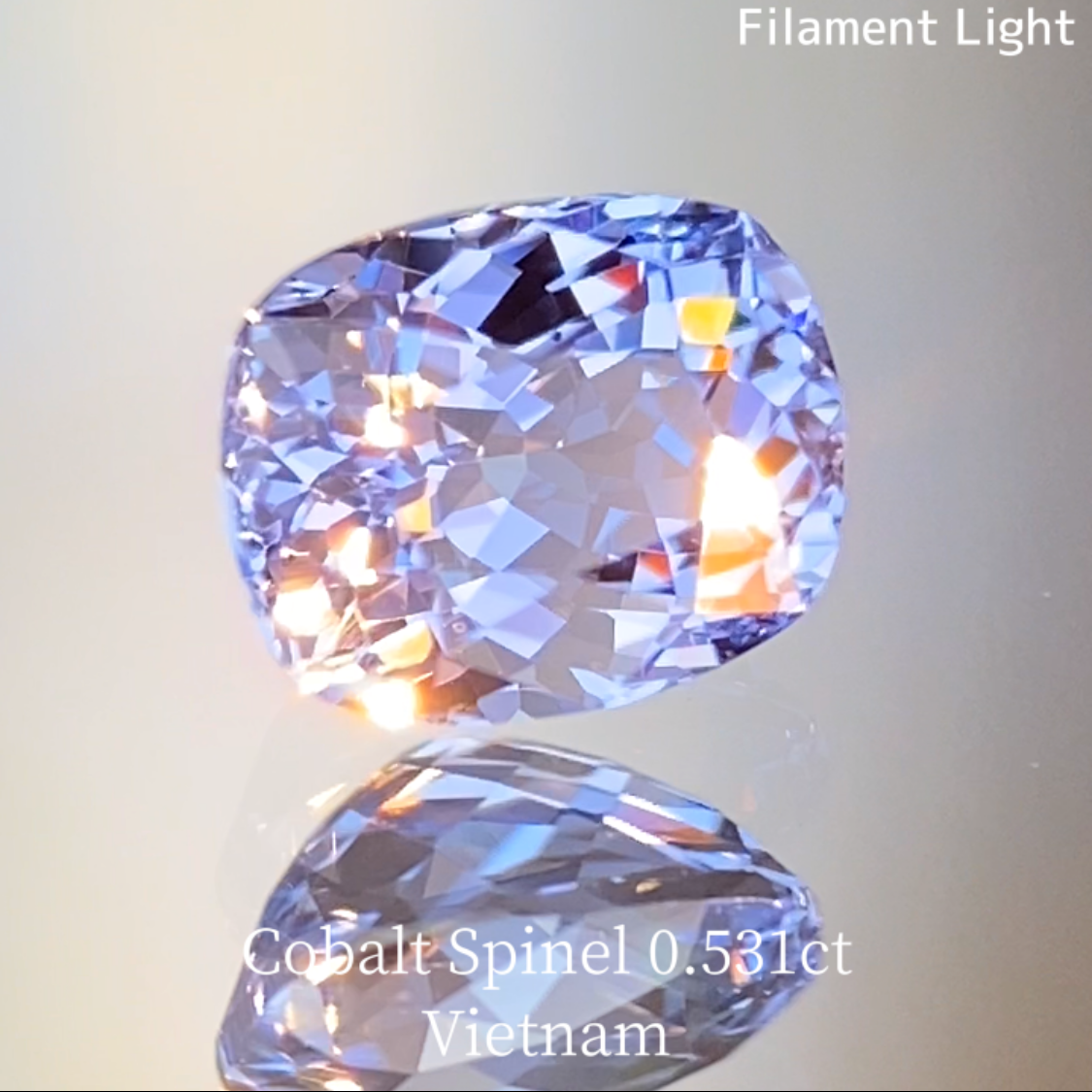 Cobalt Spinel 0.531ct / Vietnam