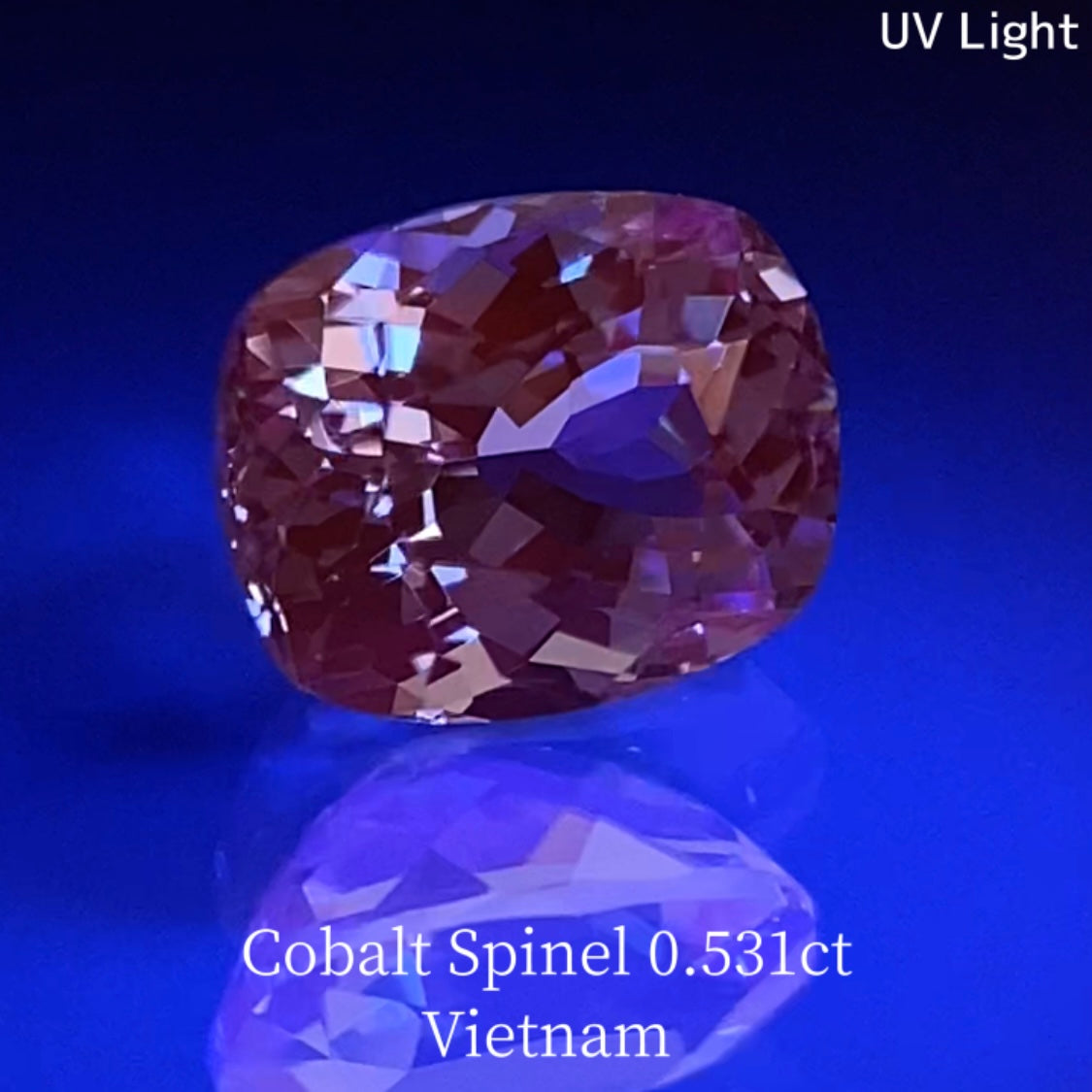 Cobalt Spinel 0.531ct / Vietnam