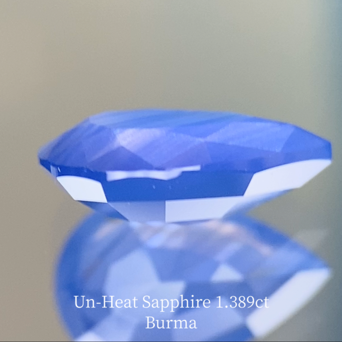 Un-Heat Sapphire 1.389ct / Burma