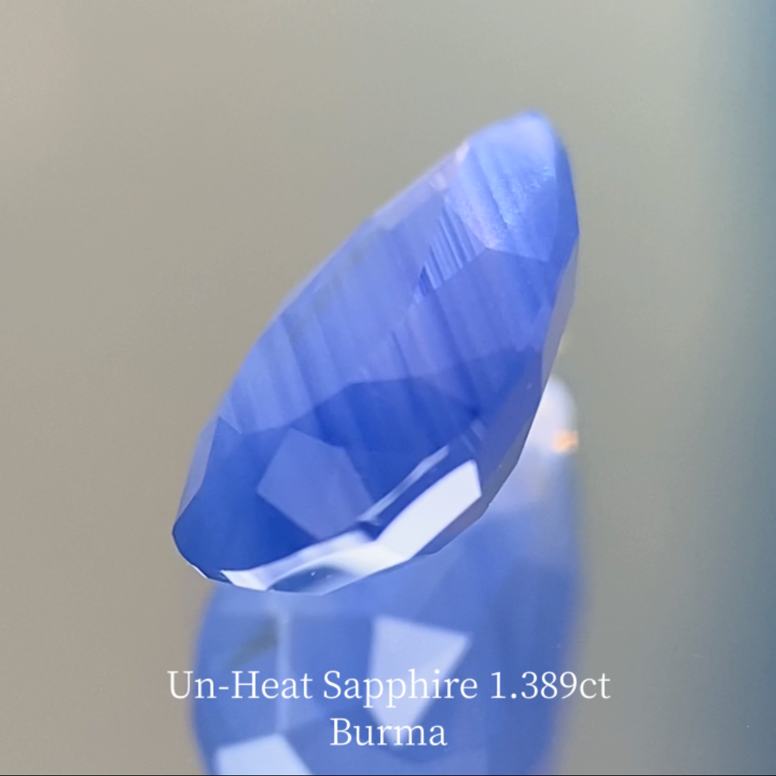 Un-Heat Sapphire 1.389ct / Burma