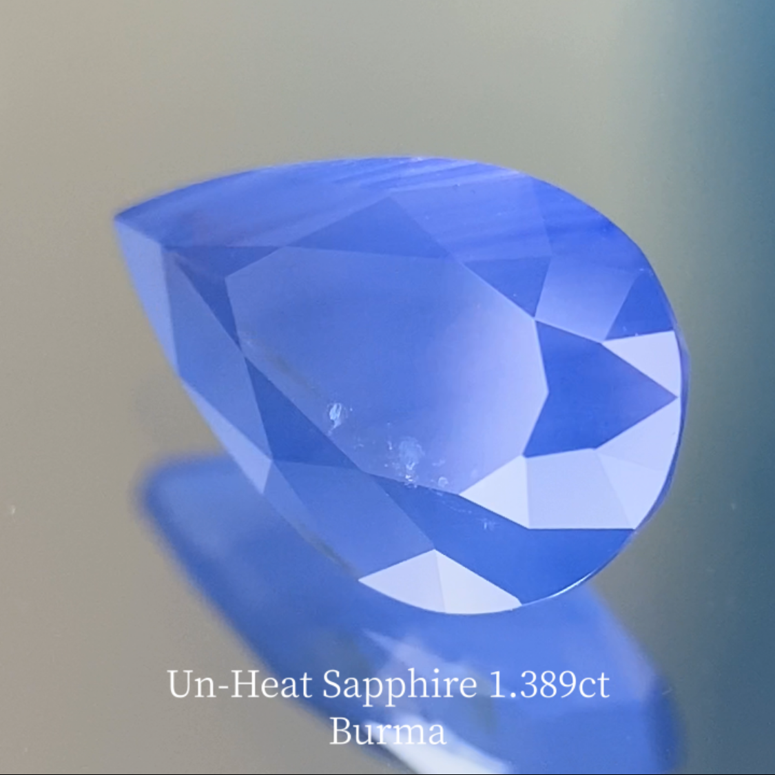 Un-Heat Sapphire 1.389ct / Burma