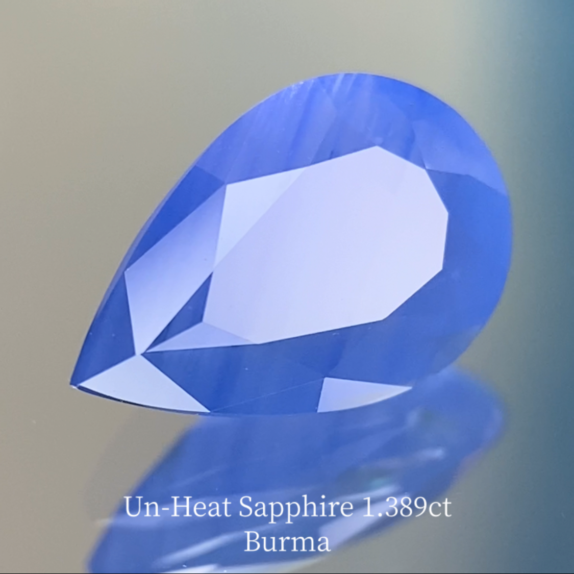 Un-Heat Sapphire 1.389ct / Burma