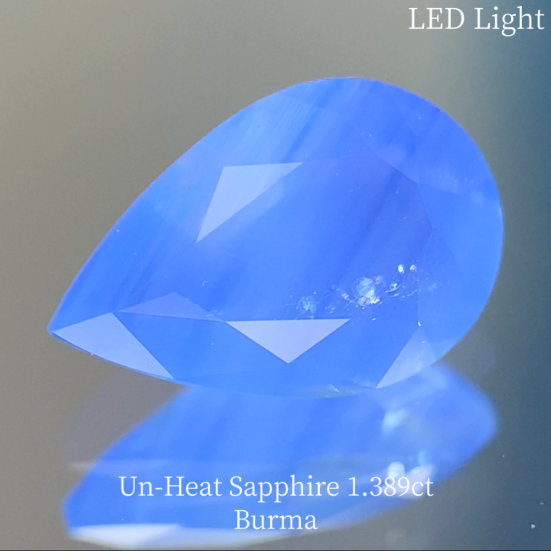 Un-Heat Sapphire 1.389ct / Burma