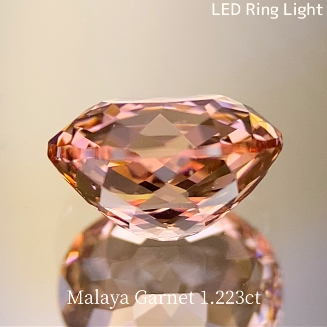 Malaya Garnet 1.223ct