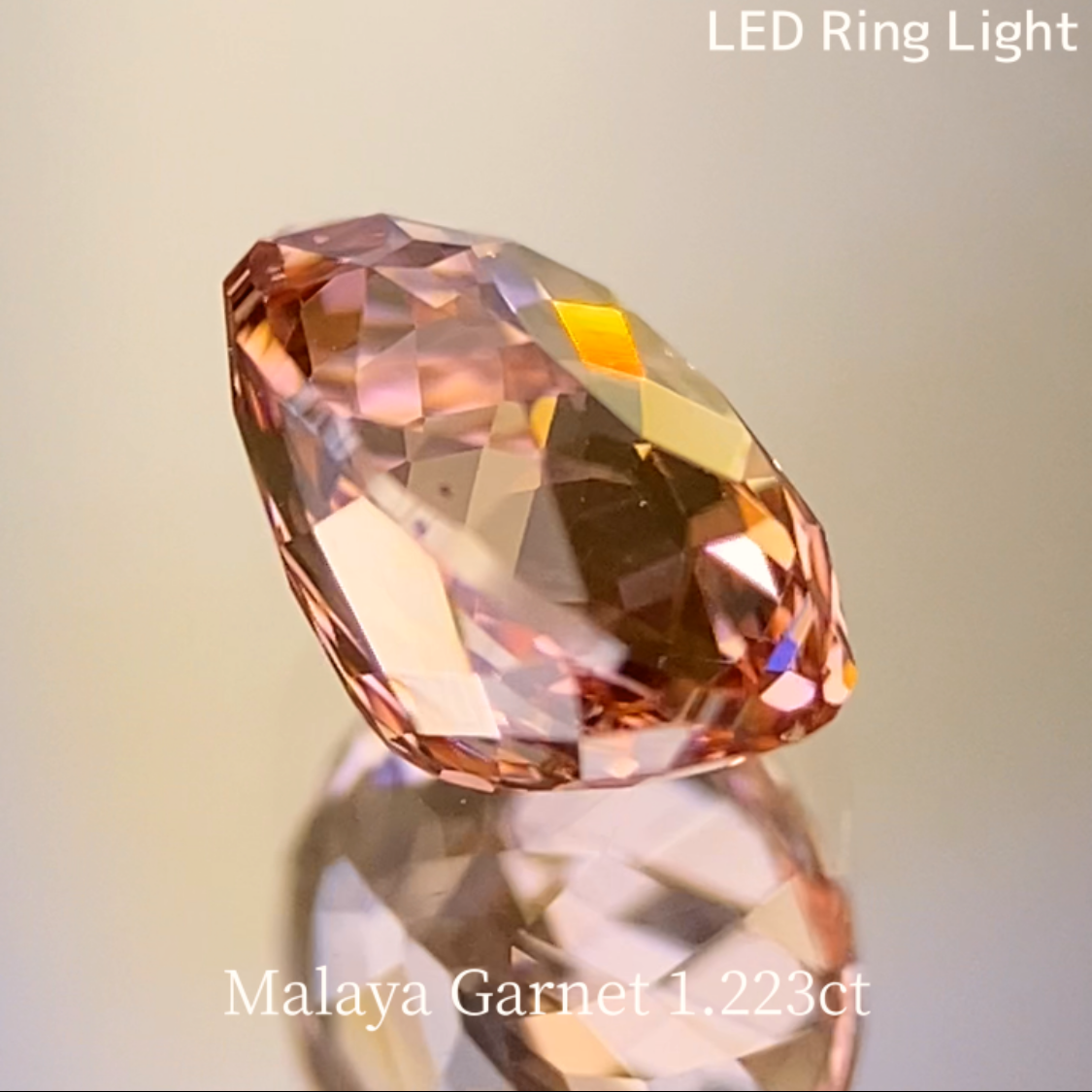 Malaya Garnet 1.223ct