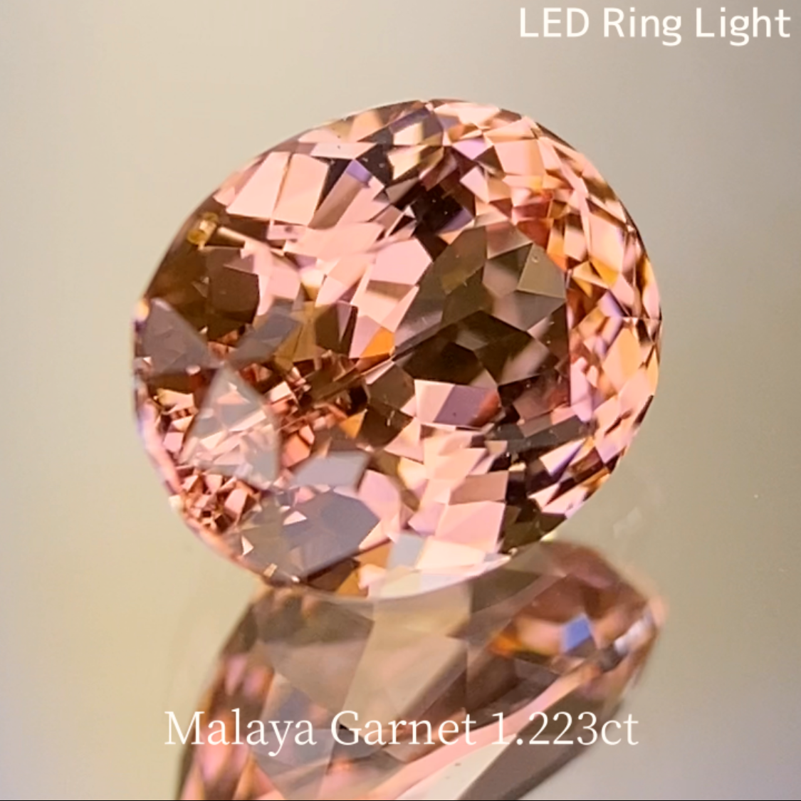 Malaya Garnet 1.223ct