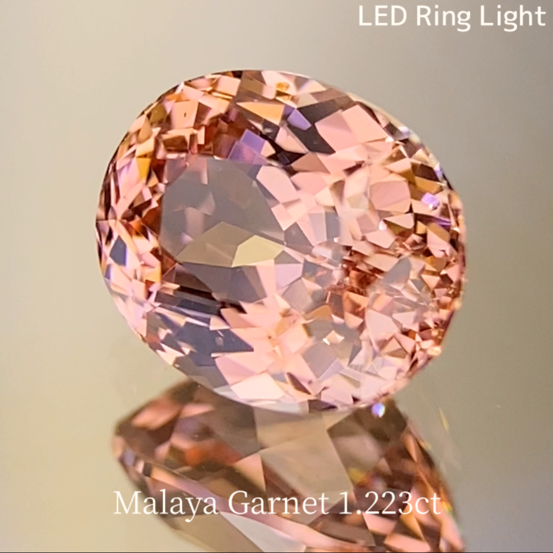 Malaya Garnet 1.223ct
