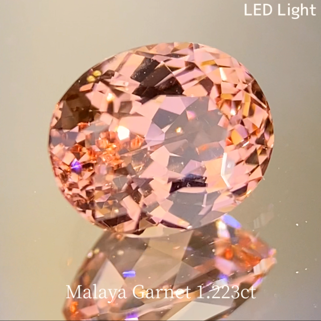Malaya Garnet 1.223ct