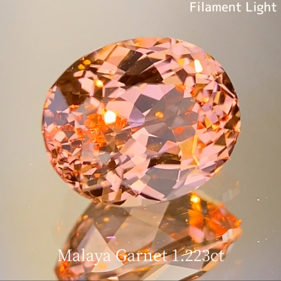 Malaya Garnet 1.223ct