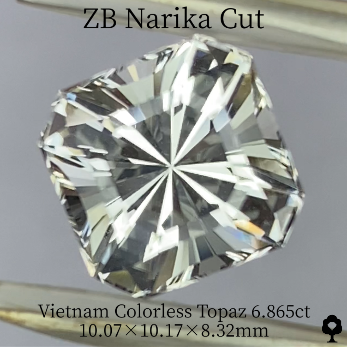 Colorless Topaz 6.865ct / Vietnam
