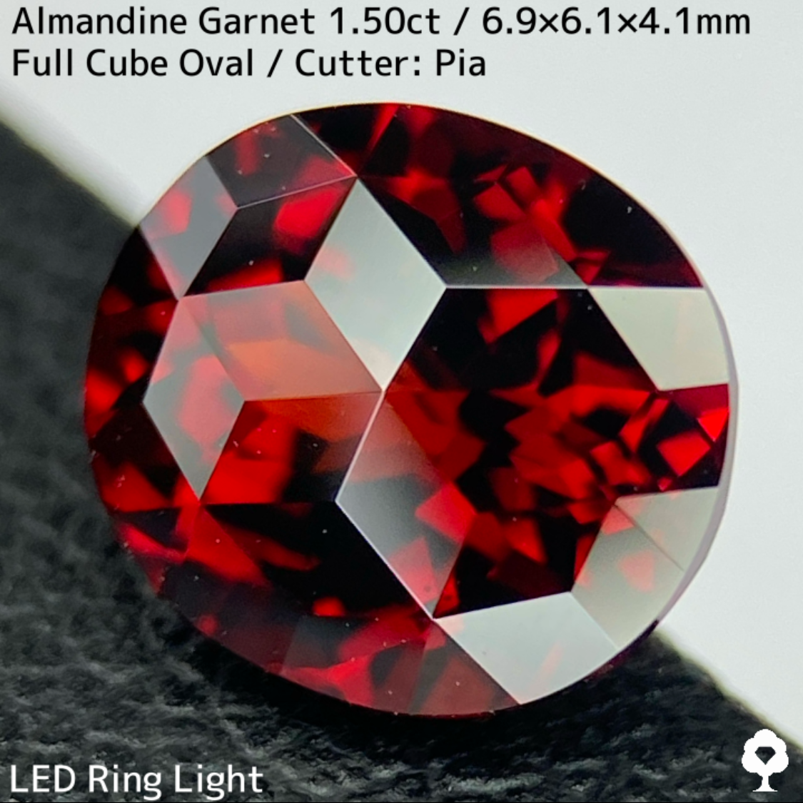Almandine Garnet 1.50ct / Tanzania