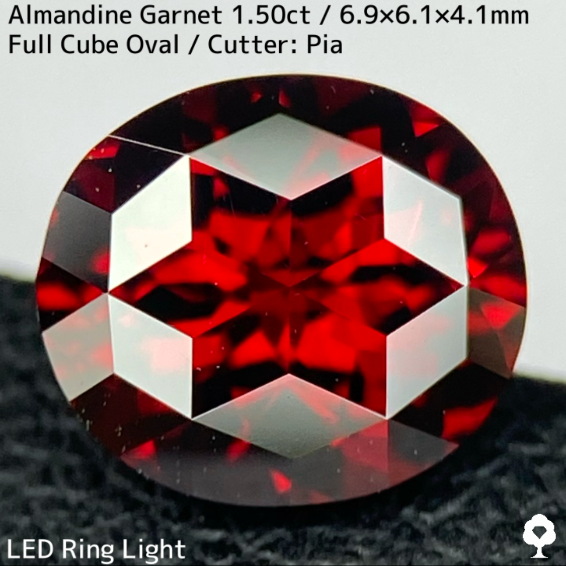 Almandine Garnet 1.50ct / Tanzania